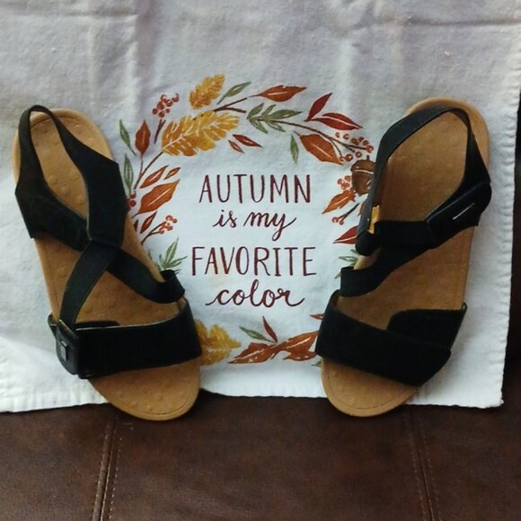 My Soft Women's Sandals Size 7 in Black - Picture 11 of 11